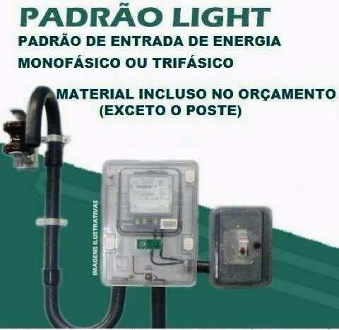 padrao light monofasico trifasico